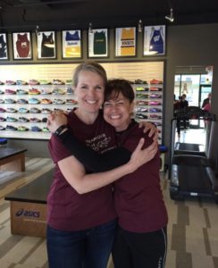 Shawn at running store