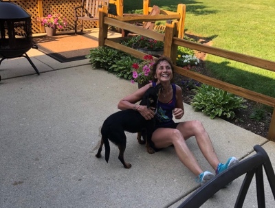 Shawn with Dog Shawn with Dog